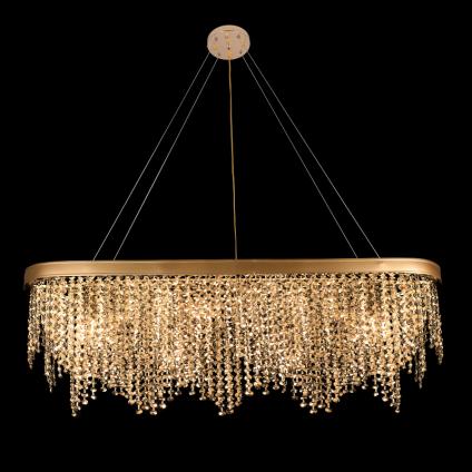 Люстра 0536/8/800 T FGD золото/хрусталь 8x60W E14 d800 h900, MIX24